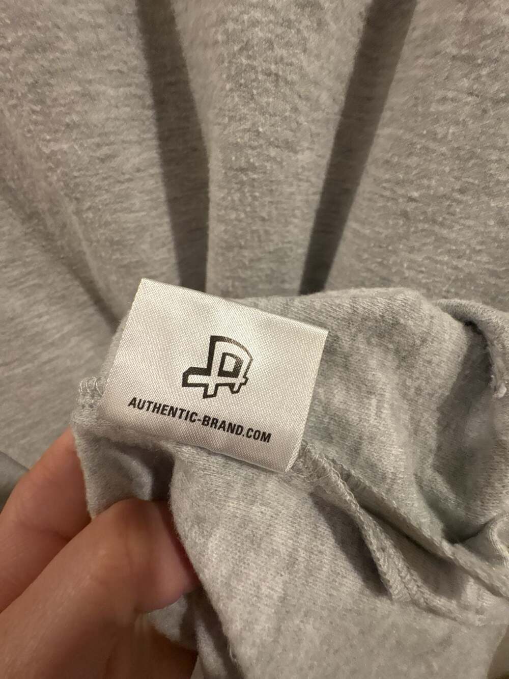 Authentic Nebraska Omaha Maverick Hoodie Size L Grey Cotton Blend Pullover - Picture 5 of 7